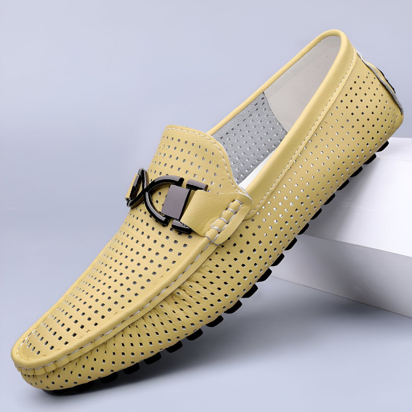 Alberto Comfort Leather Loafers