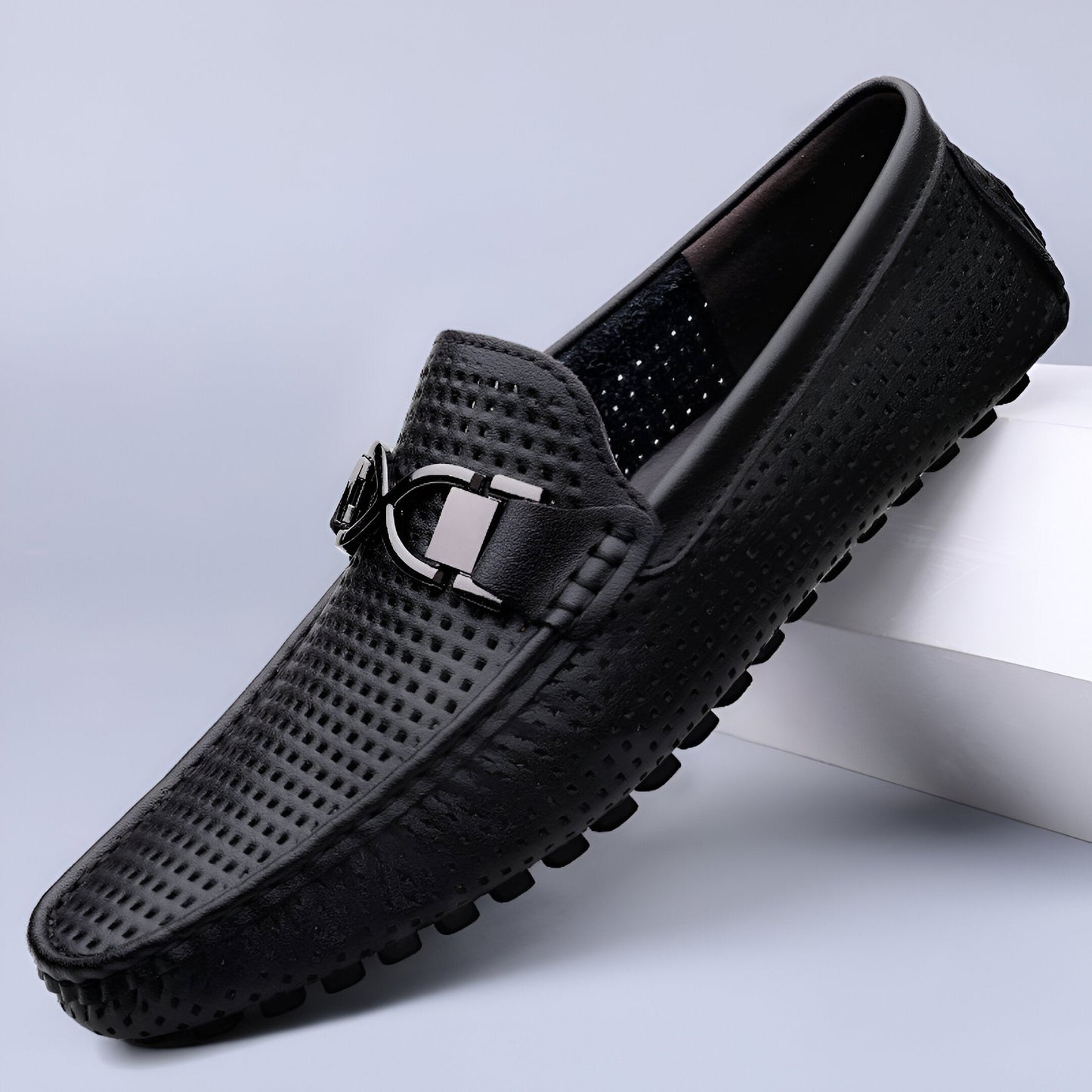 Alberto Comfort Leather Loafers